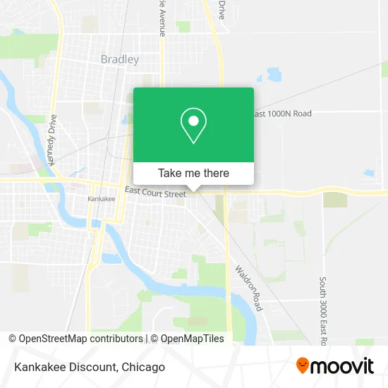 Kankakee Discount map