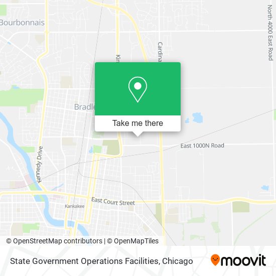 Mapa de State Government Operations Facilities