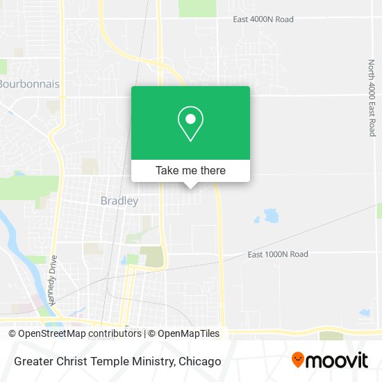 Greater Christ Temple Ministry map