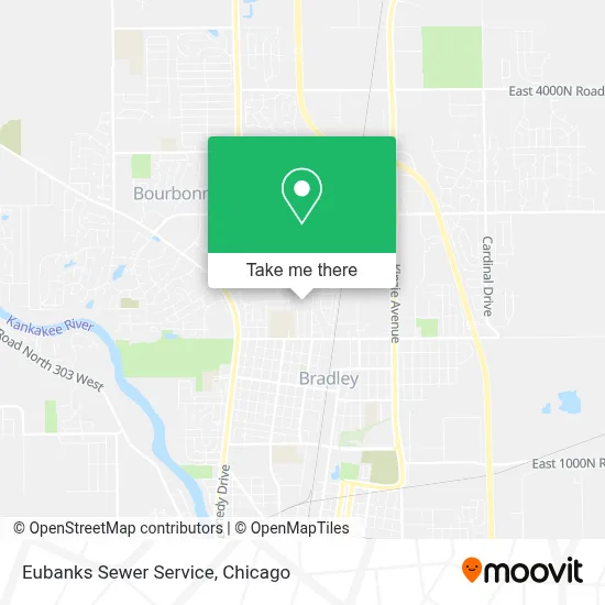 Eubanks Sewer Service map