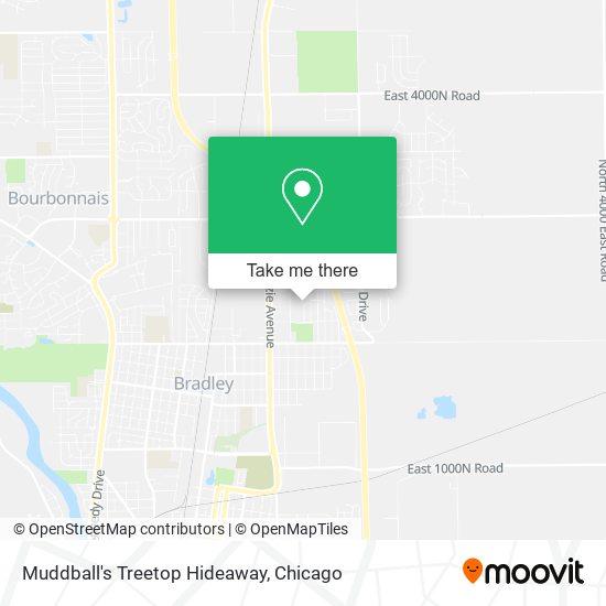 Mapa de Muddball's Treetop Hideaway