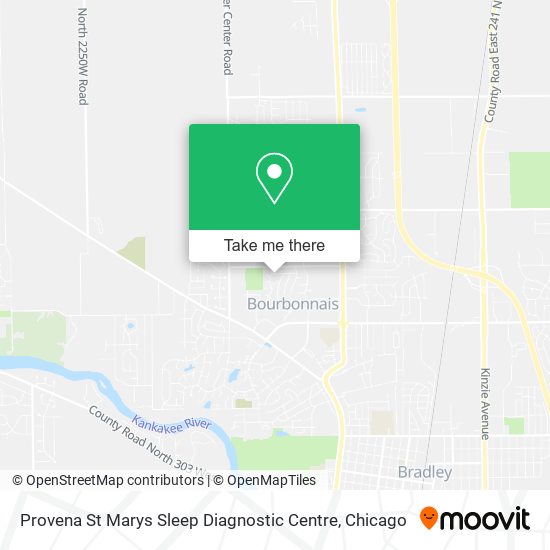 Mapa de Provena St Marys Sleep Diagnostic Centre