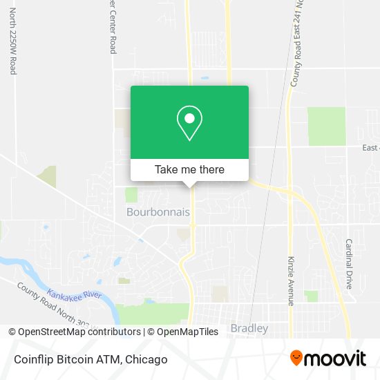 Mapa de Coinflip Bitcoin ATM