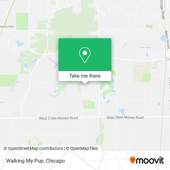 Mapa de Walking My Pup