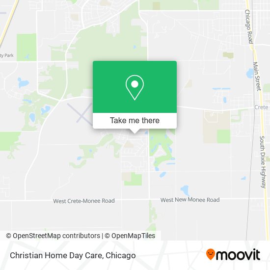 Christian Home Day Care map