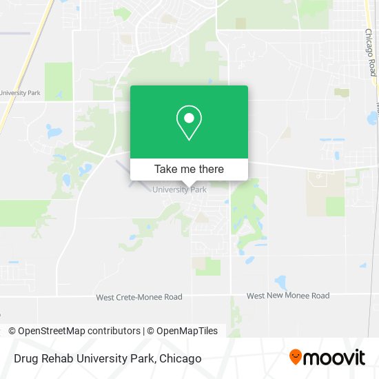 Drug Rehab University Park map