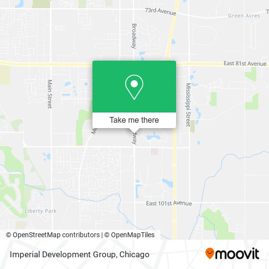 Imperial Development Group map