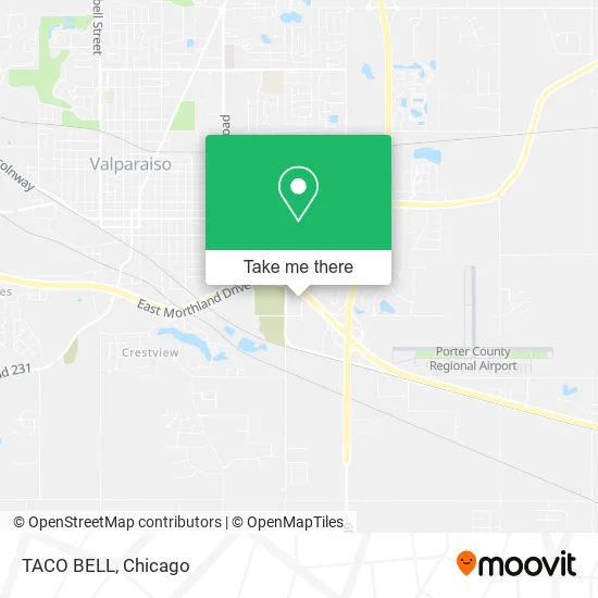 TACO BELL map