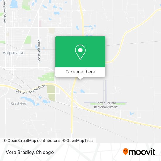 Mapa de Vera Bradley