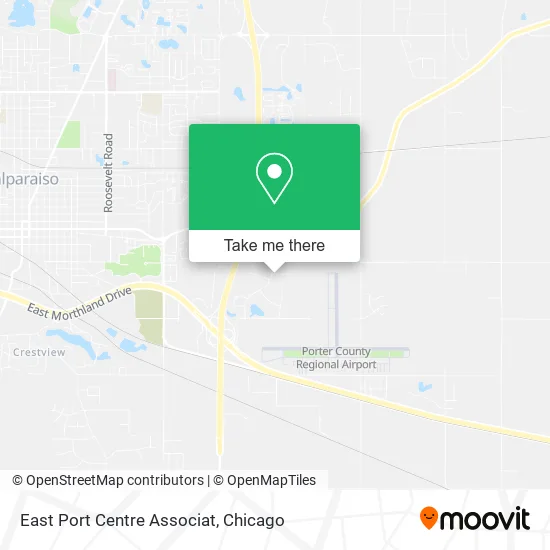 East Port Centre Associat map