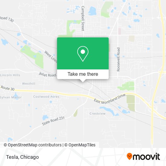 Mapa de Tesla