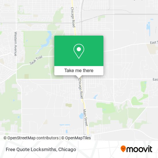 Mapa de Free Quote Locksmiths