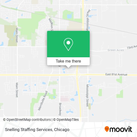 Snelling Staffing Services map
