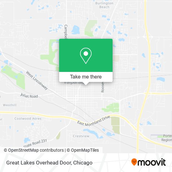 Great Lakes Overhead Door map