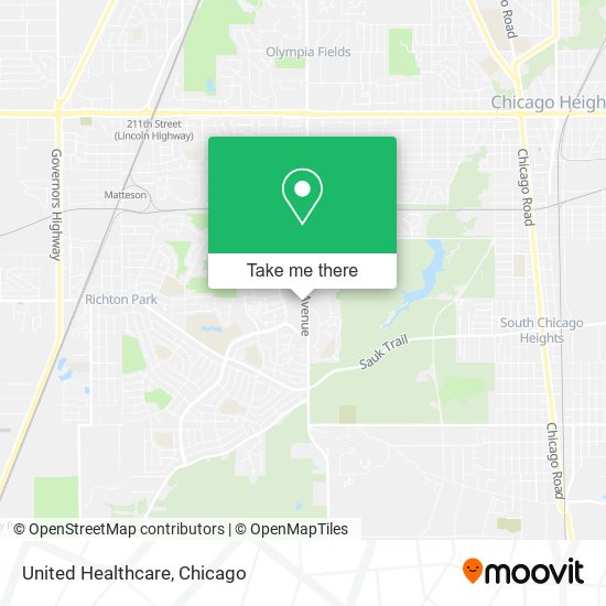 Mapa de United Healthcare