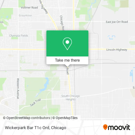 Mapa de Wickerpark Bar T1c Ord
