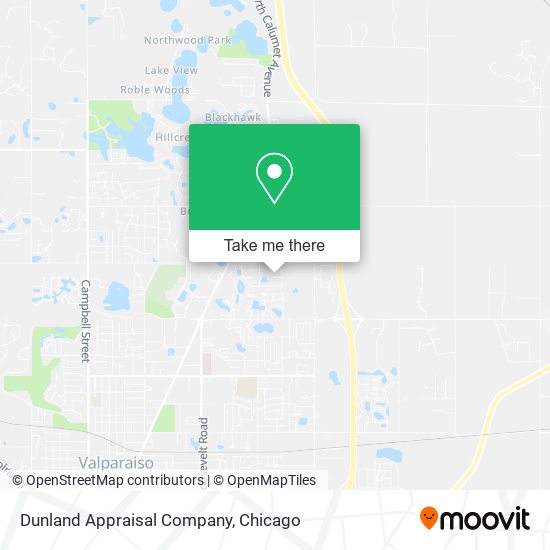 Dunland Appraisal Company map