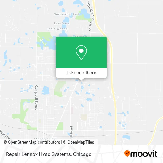 Repair Lennox Hvac Systems map