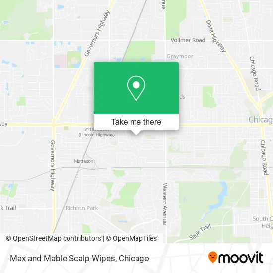 Mapa de Max and Mable Scalp Wipes