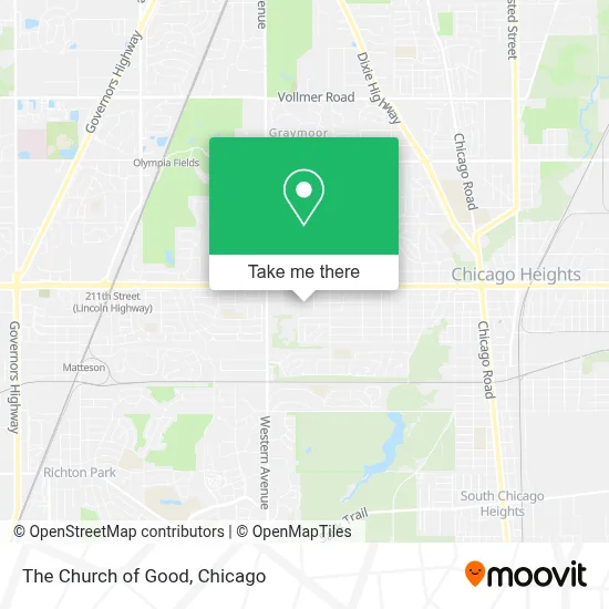 The Church of Good map