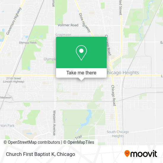 Church First Baptist K map