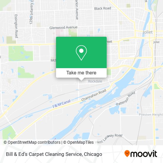 Mapa de Bill & Ed's Carpet Cleaning Service