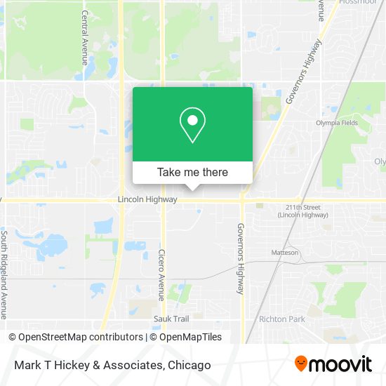 Mapa de Mark T Hickey & Associates