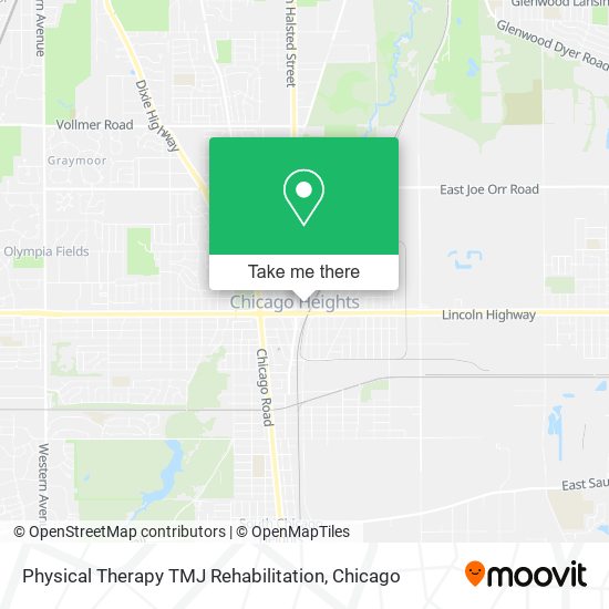 Physical Therapy TMJ Rehabilitation map