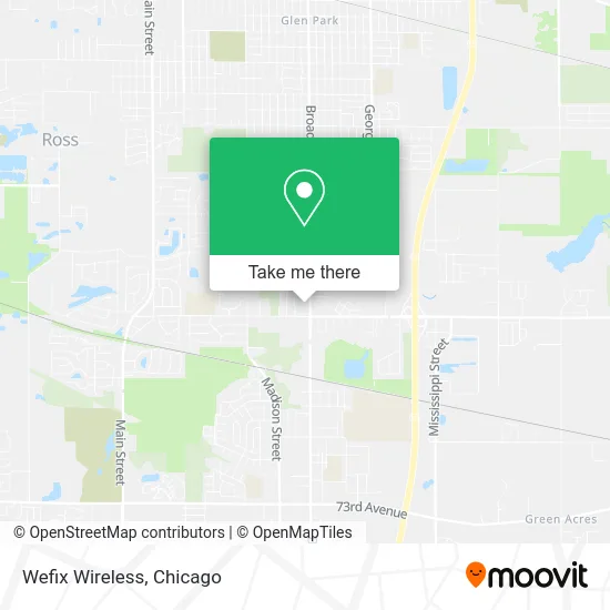Wefix Wireless map