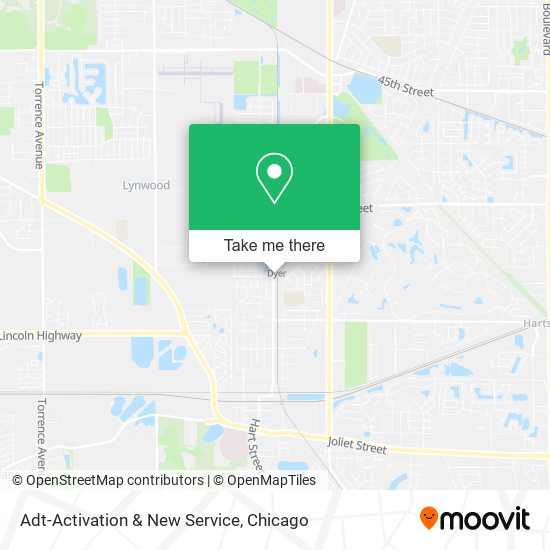 Mapa de Adt-Activation & New Service