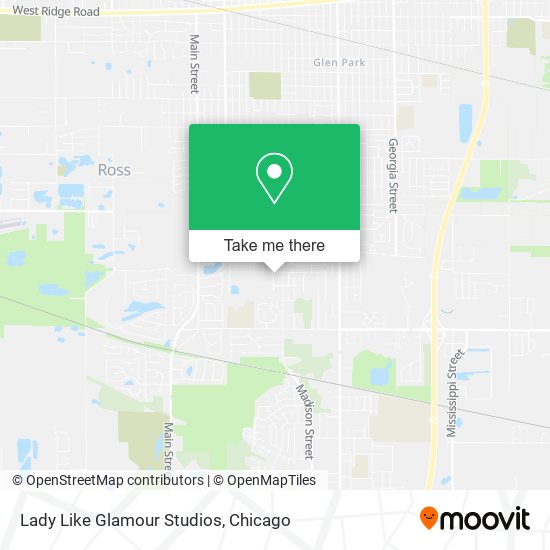 Lady Like Glamour Studios map