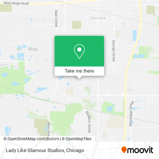 Mapa de Lady Like Glamour Studios