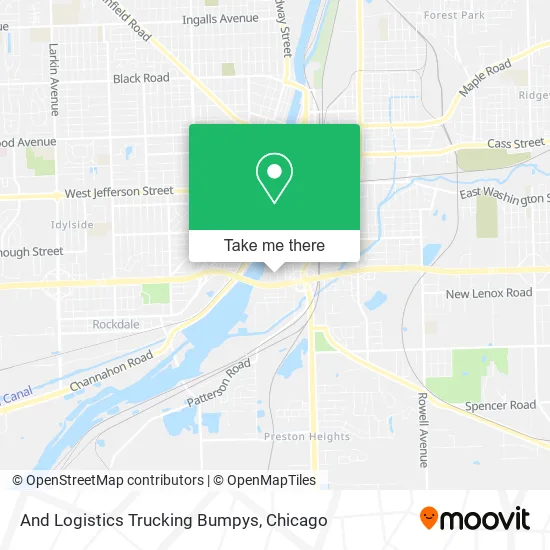 Mapa de And Logistics Trucking Bumpys