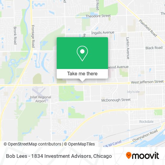 Bob Lees - 1834 Investment Advisors map