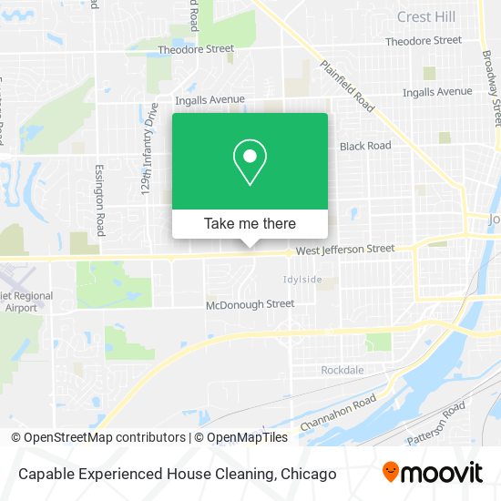Capable Experienced House Cleaning map