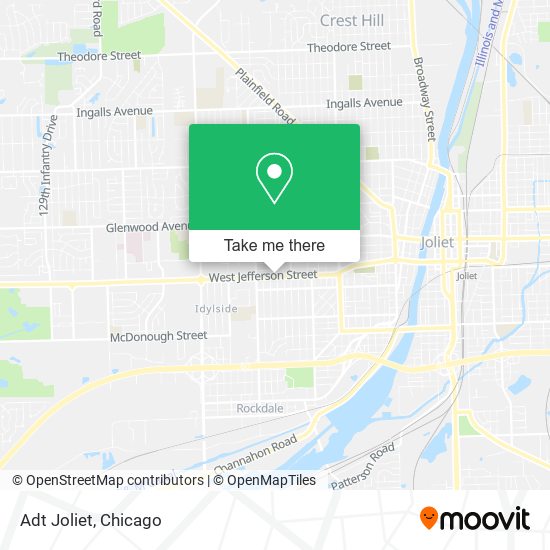 Adt Joliet map