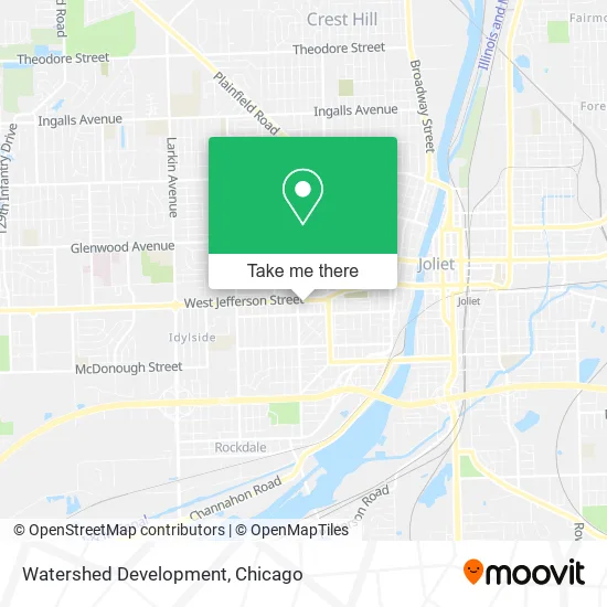 Watershed Development map