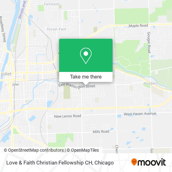 Love & Faith Christian Fellowship CH map