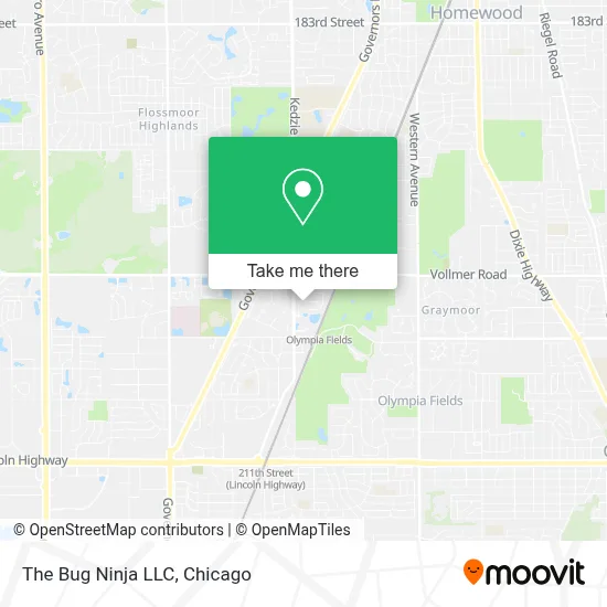 The Bug Ninja LLC map