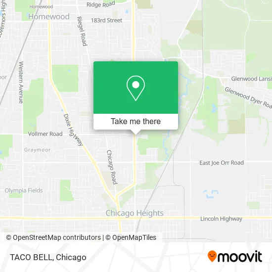 TACO BELL map