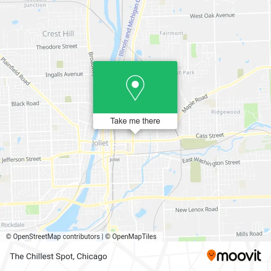 The Chillest Spot map