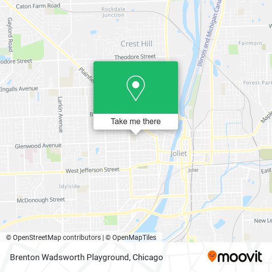 Brenton Wadsworth Playground map
