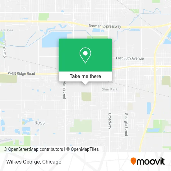Wilkes George map
