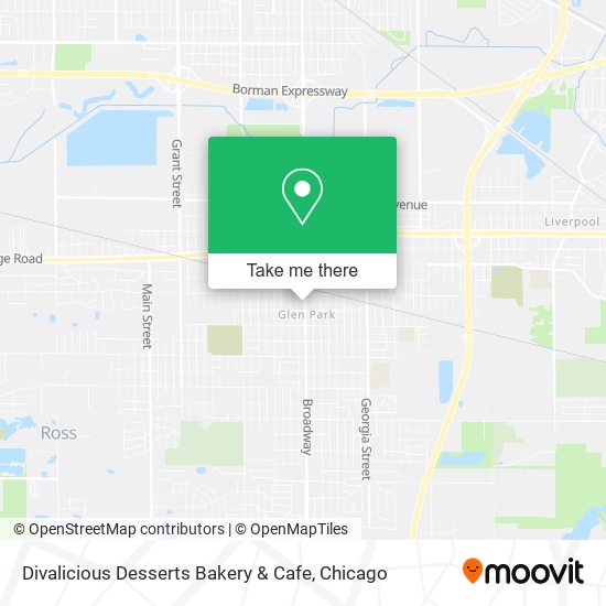 Mapa de Divalicious Desserts Bakery & Cafe