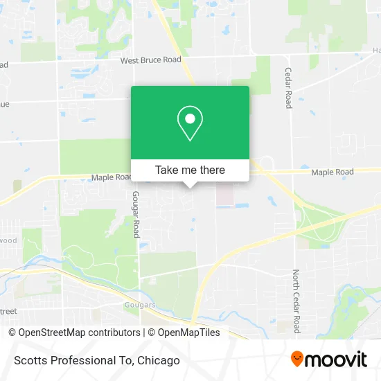 Scotts Professional To map