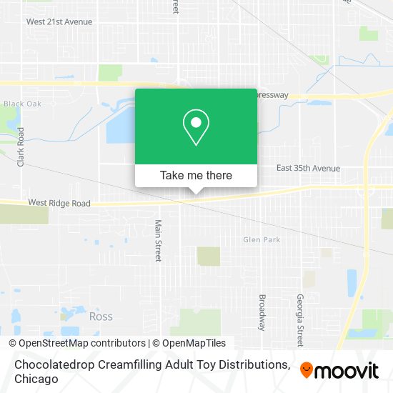 Mapa de Chocolatedrop Creamfilling Adult Toy Distributions