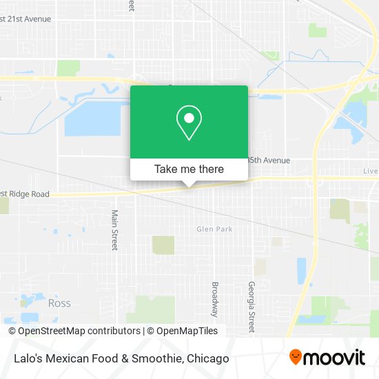 Mapa de Lalo's Mexican Food & Smoothie