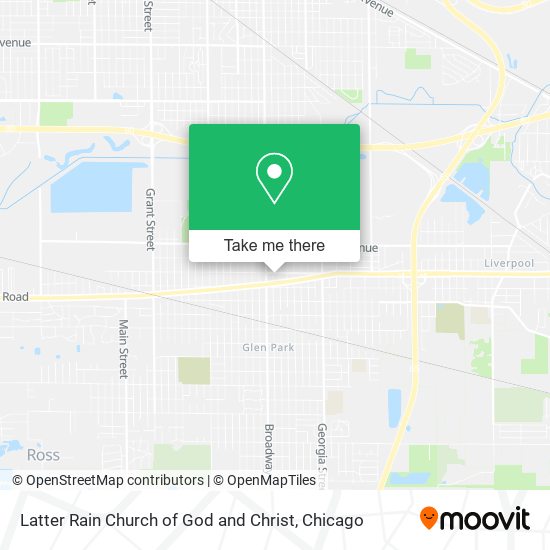Latter Rain Church of God and Christ map