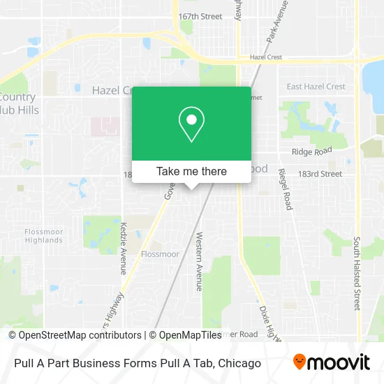 Pull A Part Business Forms Pull A Tab map