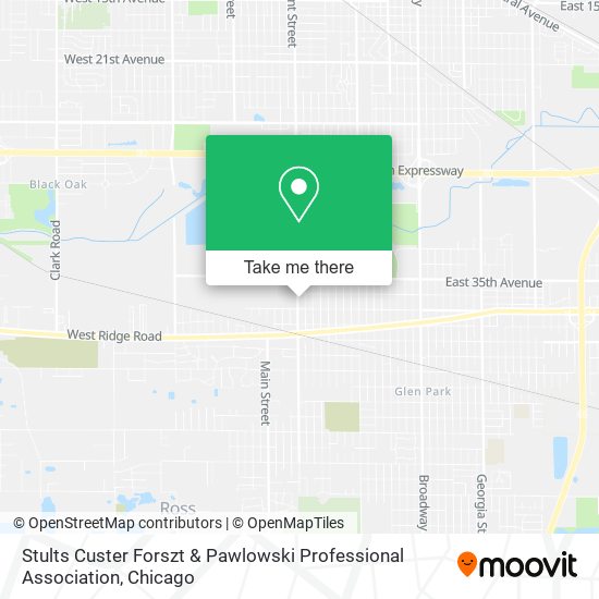 Stults Custer Forszt & Pawlowski Professional Association map